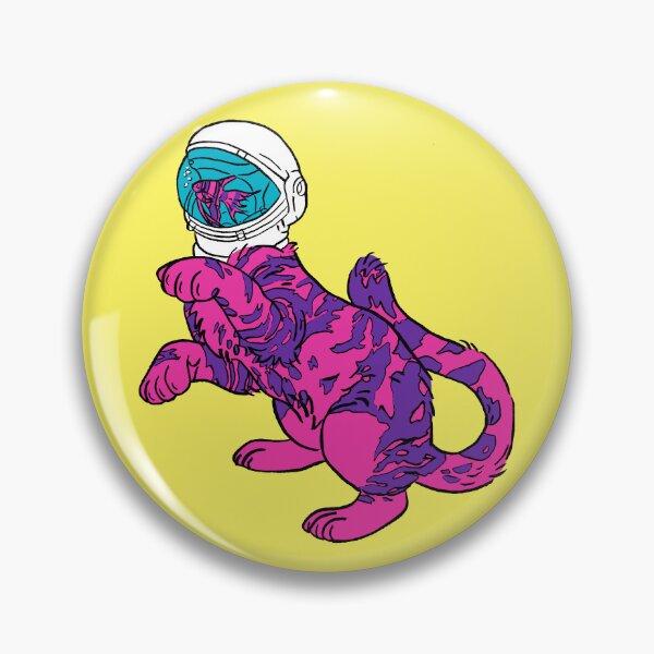 Item preview, frisky catfishtronaut designed and sold by HiddenStash.