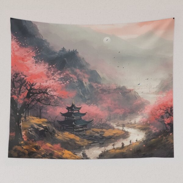 Item preview, Japanese Art Landscape designed and sold by letsgetinspired.