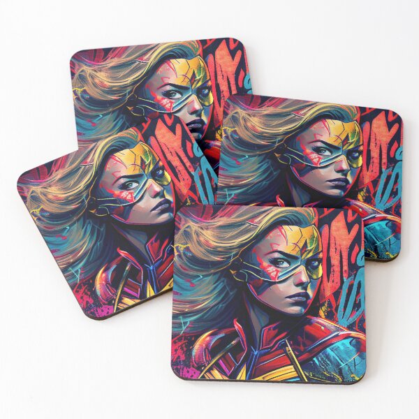 Item preview, Superhero Heroine Graffiti Art designed and sold by DigitalCanvasUK.