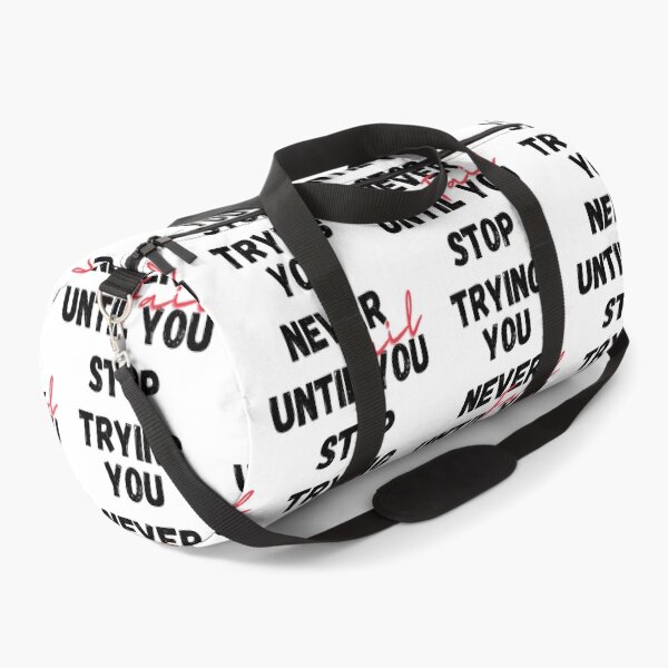 Item preview, you never fail until you stop trying designed and sold by Simo0455.