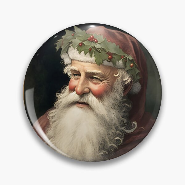Item preview, Vintage Santa Claus Father Christmas Watercolor Old Fashioned designed and sold by CGSGraphics.