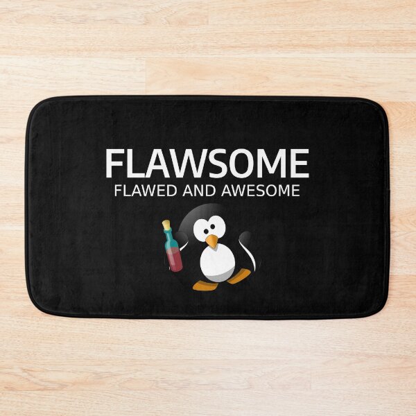 Item preview, Flawsome Flawed and Awesome Penguin  designed and sold by lisaamakye.