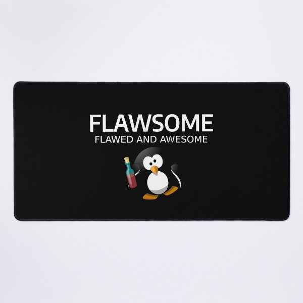 Item preview, Flawsome Flawed and Awesome Penguin  designed and sold by lisaamakye.