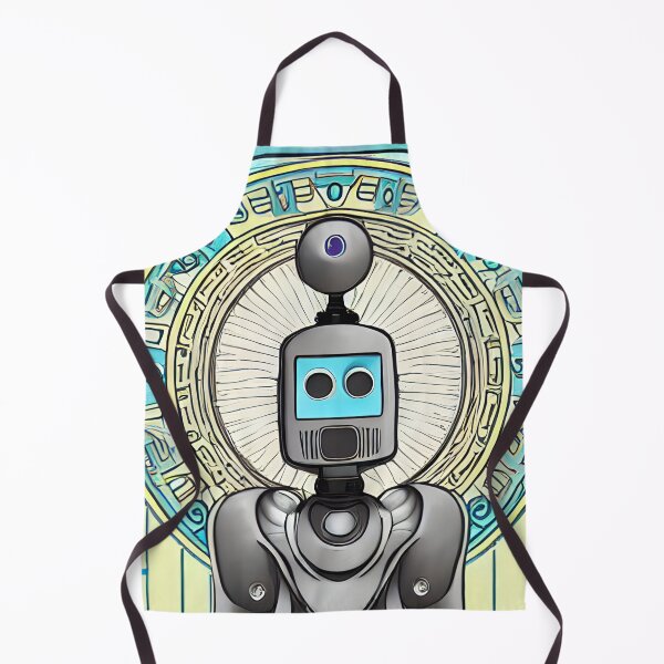Item preview, Robot in the style of famous art. designed and sold by CRAFTER-MEDIA.
