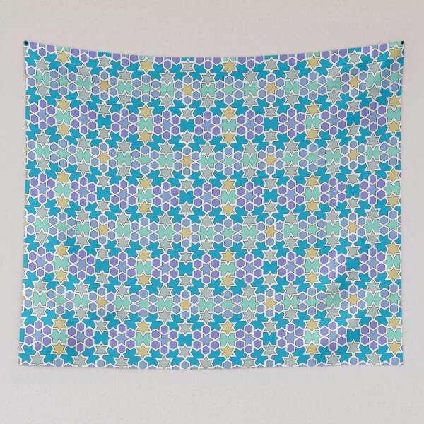 Item preview, Star and Hexagon pattern designed and sold by WafaSaeed.
