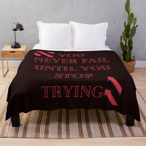 Item preview,  you never fail until you stop trying designed and sold by Simo0455.