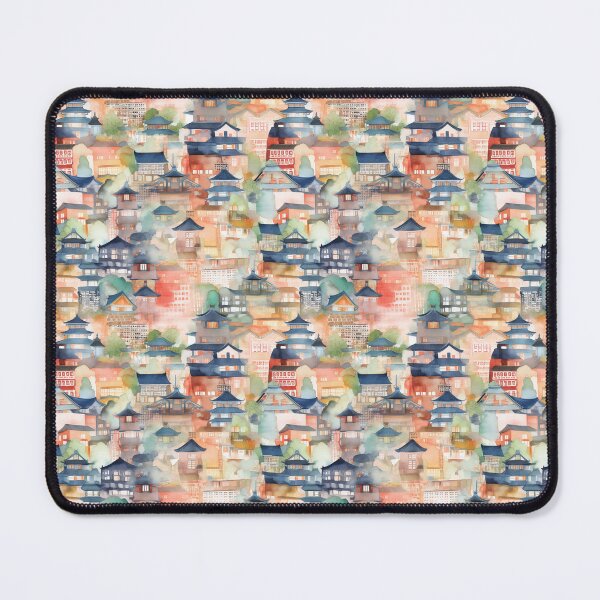 Item preview, Tea Houses of Gion designed and sold by PixelPatchwork.