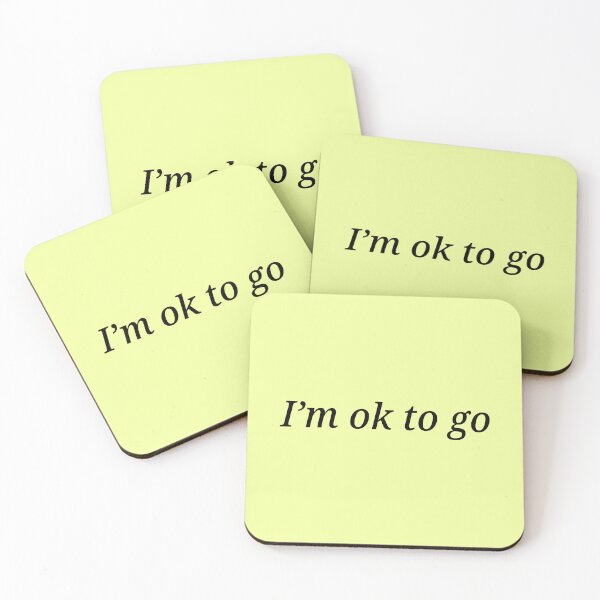 Item preview, I'm ok to go  designed and sold by Xoquito.
