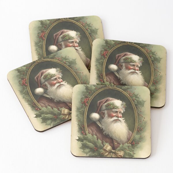 Item preview, Vintage Santa Claus Father Christmas Watercolor Old Fashioned Yule designed and sold by CGSGraphics.