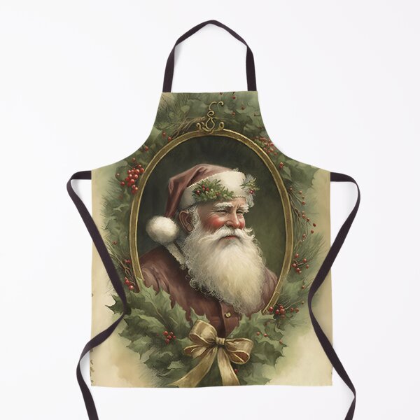 Item preview, Vintage Santa Claus Father Christmas Watercolor Old Fashioned Yule designed and sold by CGSGraphics.