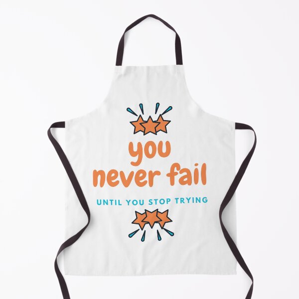 Item preview, you never fail until you stop trying designed and sold by Simo0455.