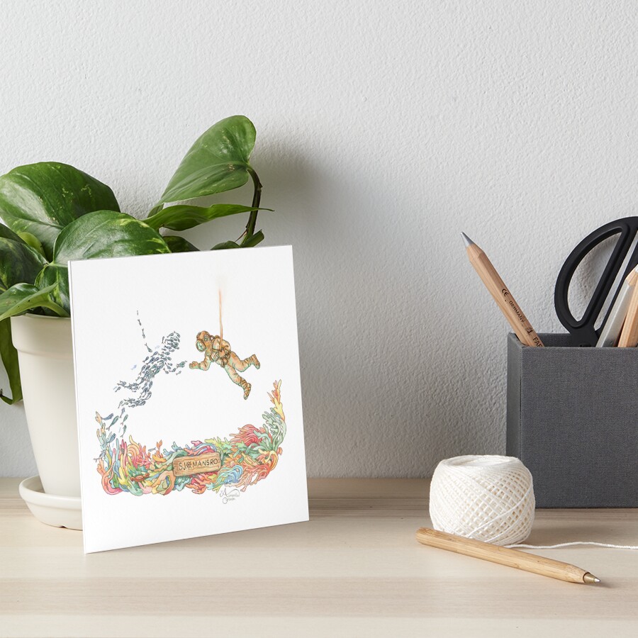 Item preview, Art Board Print designed and sold by AmisArt.