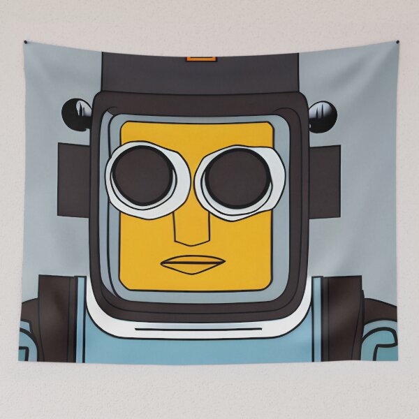 Item preview, Robot in the style of famous art. designed and sold by CRAFTER-MEDIA.