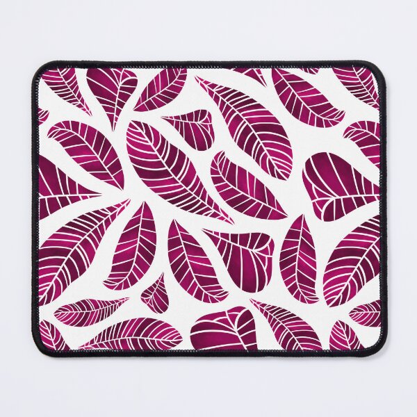 Item preview, Magenta Maui Leaves designed and sold by artsylyons.