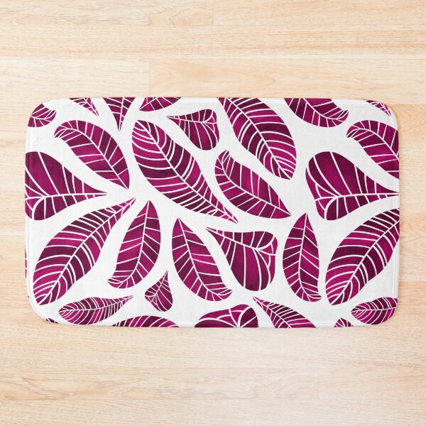 Item preview, Magenta Maui Leaves designed and sold by artsylyons.