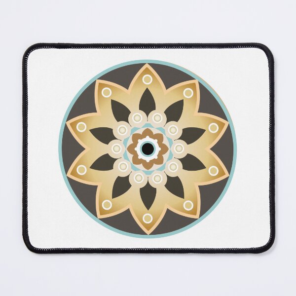 Item preview, Gold and black  pattern [korean traditional] designed and sold by haje-shop.