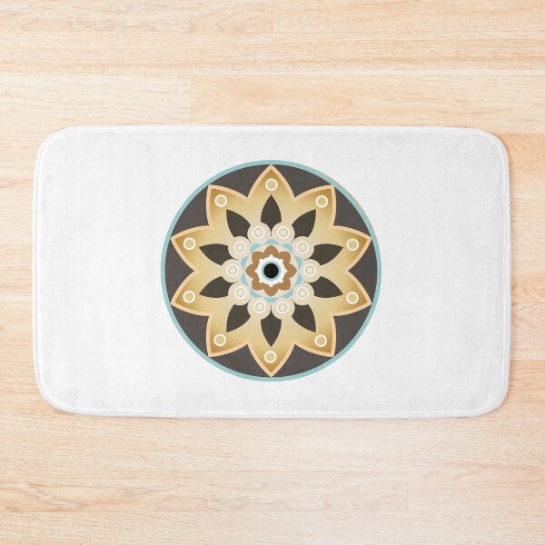 Item preview, Gold and black  pattern [korean traditional] designed and sold by haje-shop.