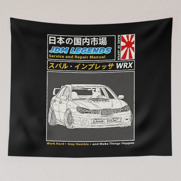 Item preview, Subie Impreza WRX STi Hawk Eye Manual Book Cover designed and sold by JDM Guyvit.