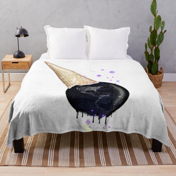 Item preview, Night Moon Earth Planet Ice Cream Melting Galaxy designed and sold by Jolly-Yosei.