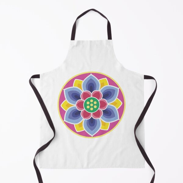 Item preview, Purple and blue Dancheong pattern [korean traditional] designed and sold by haje-shop.