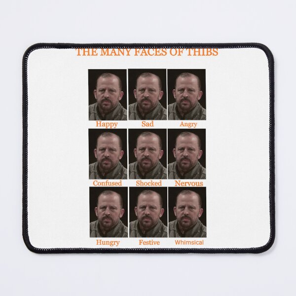 Item preview, The Many Faces of Thibs designed and sold by keeks2174.