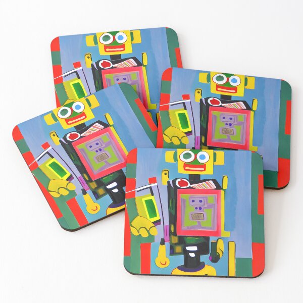Item preview, Robot in the style of famous art. designed and sold by CRAFTER-MEDIA.