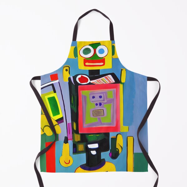 Item preview, Robot in the style of famous art. designed and sold by CRAFTER-MEDIA.