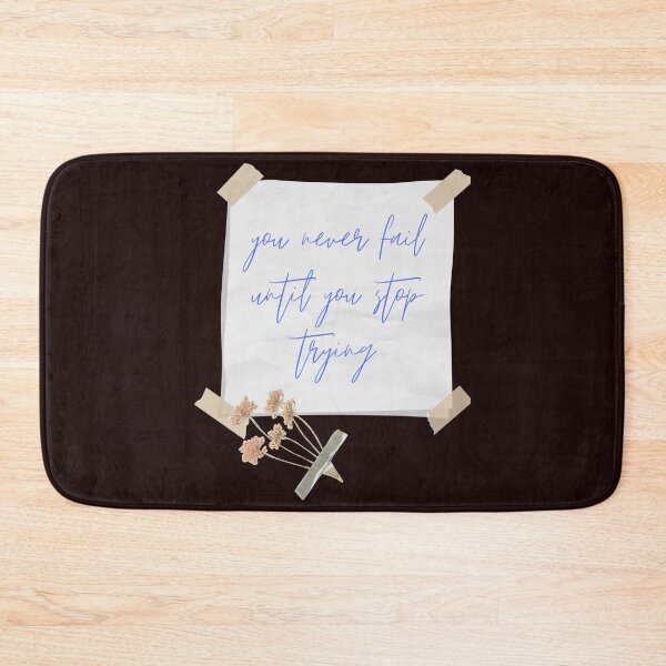 Item preview, You never fail until you stop trying designed and sold by Simo0455.