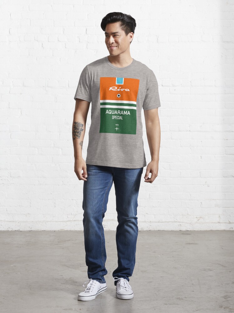 Vintage Riva Boat Men's Tri-Blend Crew Tee