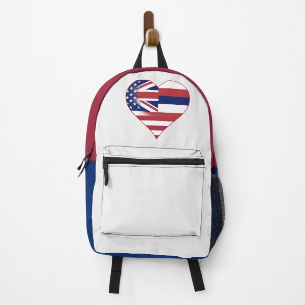 Item preview, State of Hawaii Flag and American Flag Fusion Design designed and sold by Gsallicat.