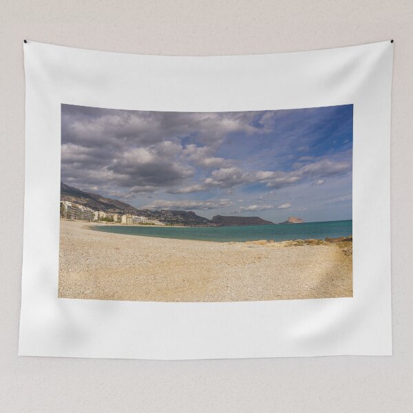 Item preview, Stoney Beach in Altea on the Coast Blanca, Spain designed and sold by MichaelBShannon.