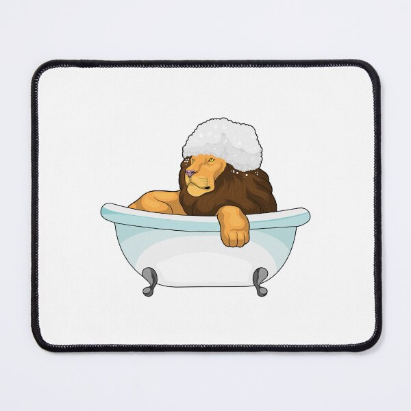 Item preview, Lion Bathing Bathtub designed and sold by Snabdesign84.