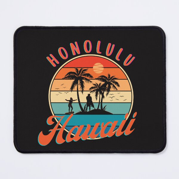 Item preview, Paradise Island Sunset Honolulu Hawaii  designed and sold by gedkeaw.