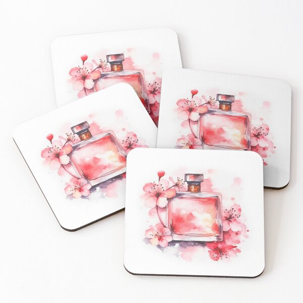 Item preview, acuarela de perfume con flores de cerezo, flores designed and sold by AmandaGreenwood.