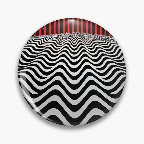 Item preview, Black Lodge Red Room Style Art - Lynch designed and sold by Art-Hausen.