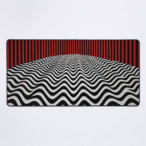 Artikel-Vorschau von Black Lodge Red Room Style Art - Lynch, designt und verkauft von Art-Hausen.