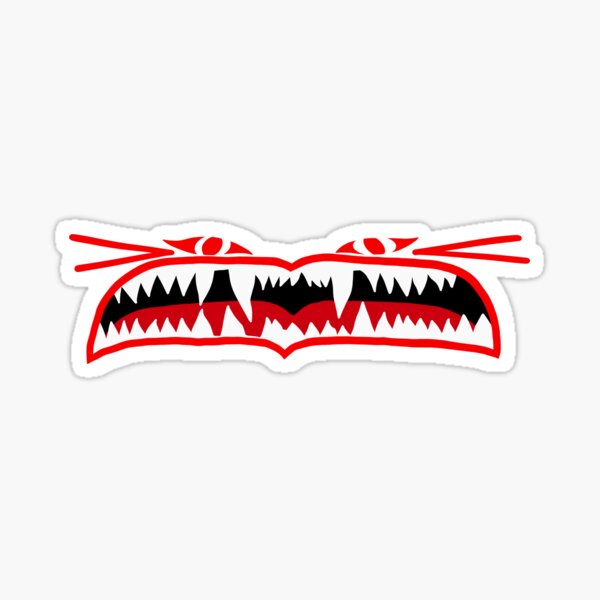 Deathmobile Mouth Sticker