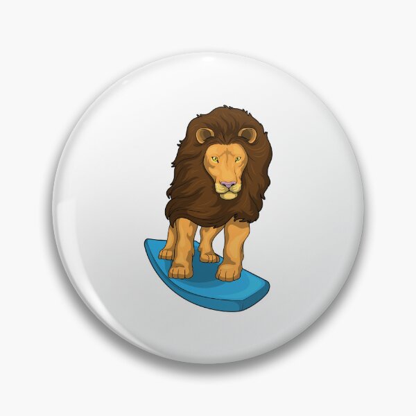 Item preview, Lion Surfing Surfboard Summer designed and sold by Snabdesign84.