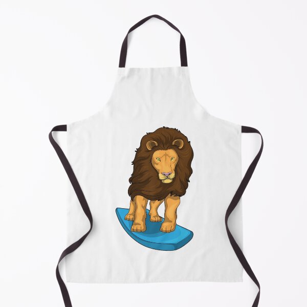 Item preview, Lion Surfing Surfboard Summer designed and sold by Snabdesign84.