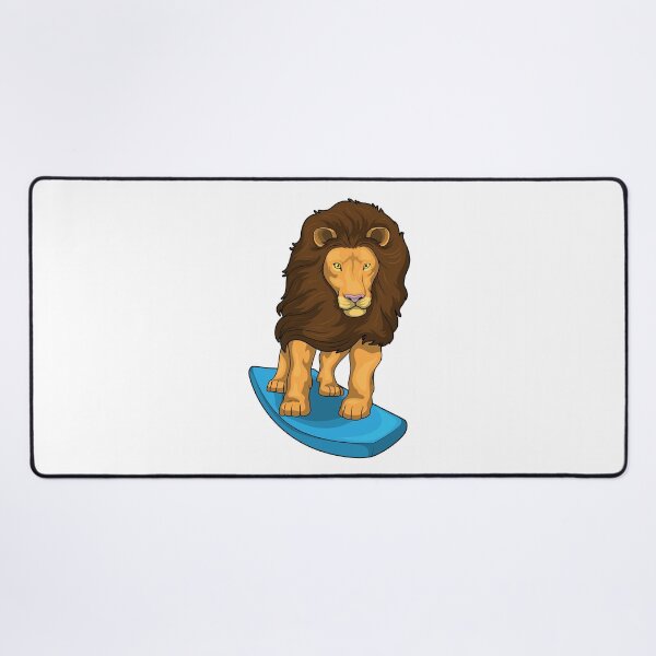 Item preview, Lion Surfing Surfboard Summer designed and sold by Snabdesign84.
