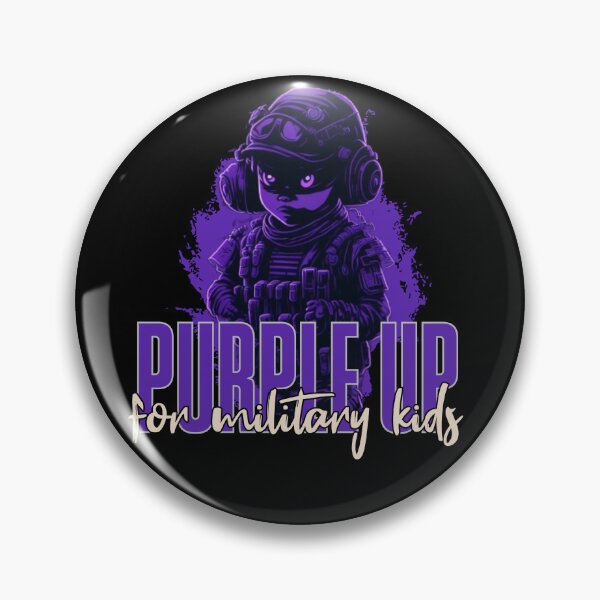 Item preview, Purple up for military kids designed and sold by MandyLS24.