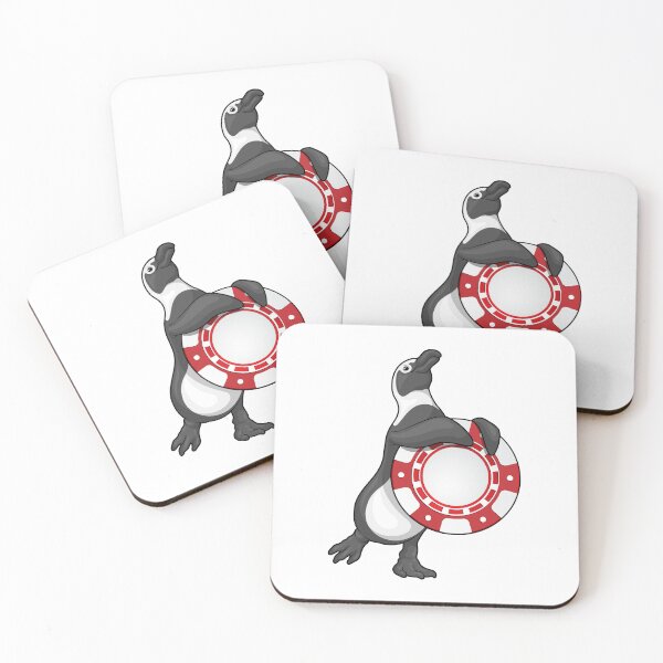 Artikelvorschau, Pinguin Poker Pokerchips entworfen und verkauft von Snabdesign84.