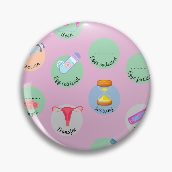 Item preview, Fertility treatment steps in fertility journey pattern designed and sold by Lady-Frost.