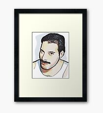 Watercolor Freddie Framed Print