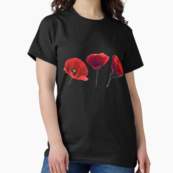 Item preview, I love red poppies designed and sold by Art By M.
