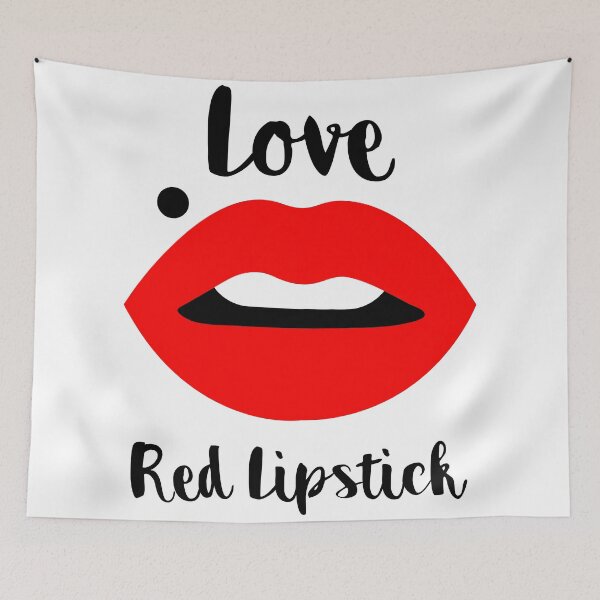 Item preview, Red lips pattern. Love red lipstick. designed and sold by Elena Baryshkina.