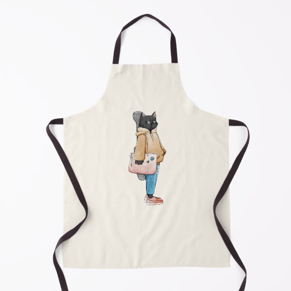 Item preview, Cute Black Cat Guitarist designed and sold by polyillustrates.