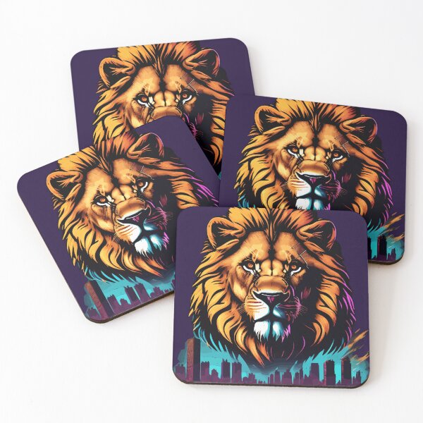 Item preview, Lion with Architecture designed and sold by Genios123.