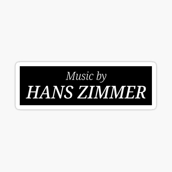 Artikel-Vorschau von Musik von Hans Zimmer, designt und verkauft von Xoquito.