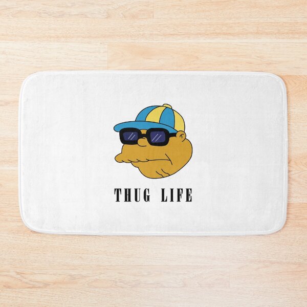Item preview, Hans Moleman: Thug Life designed and sold by cubiclecoma.
